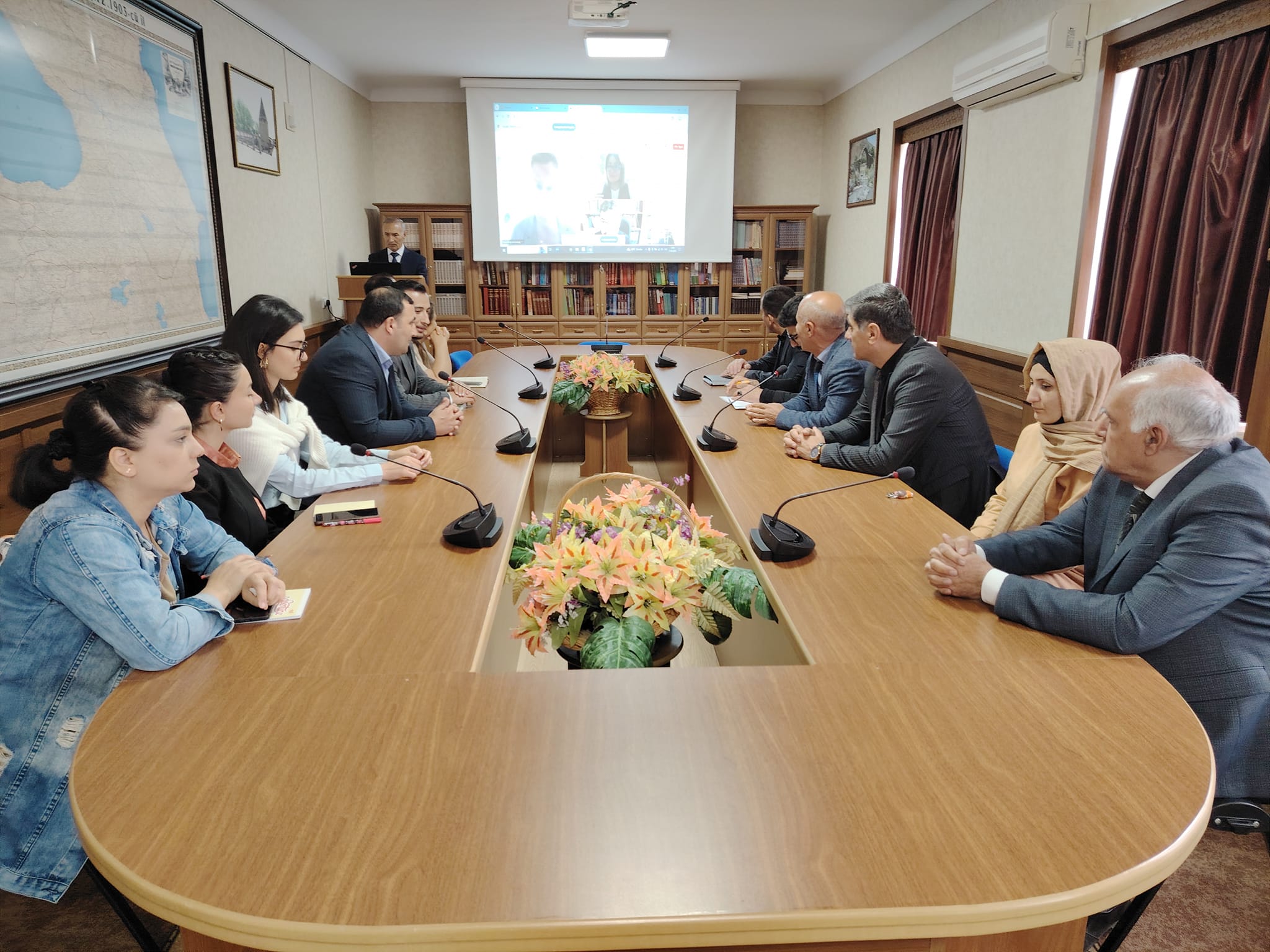 Naxçıvanlı alim türk mütəxəssislərə seminar keçib