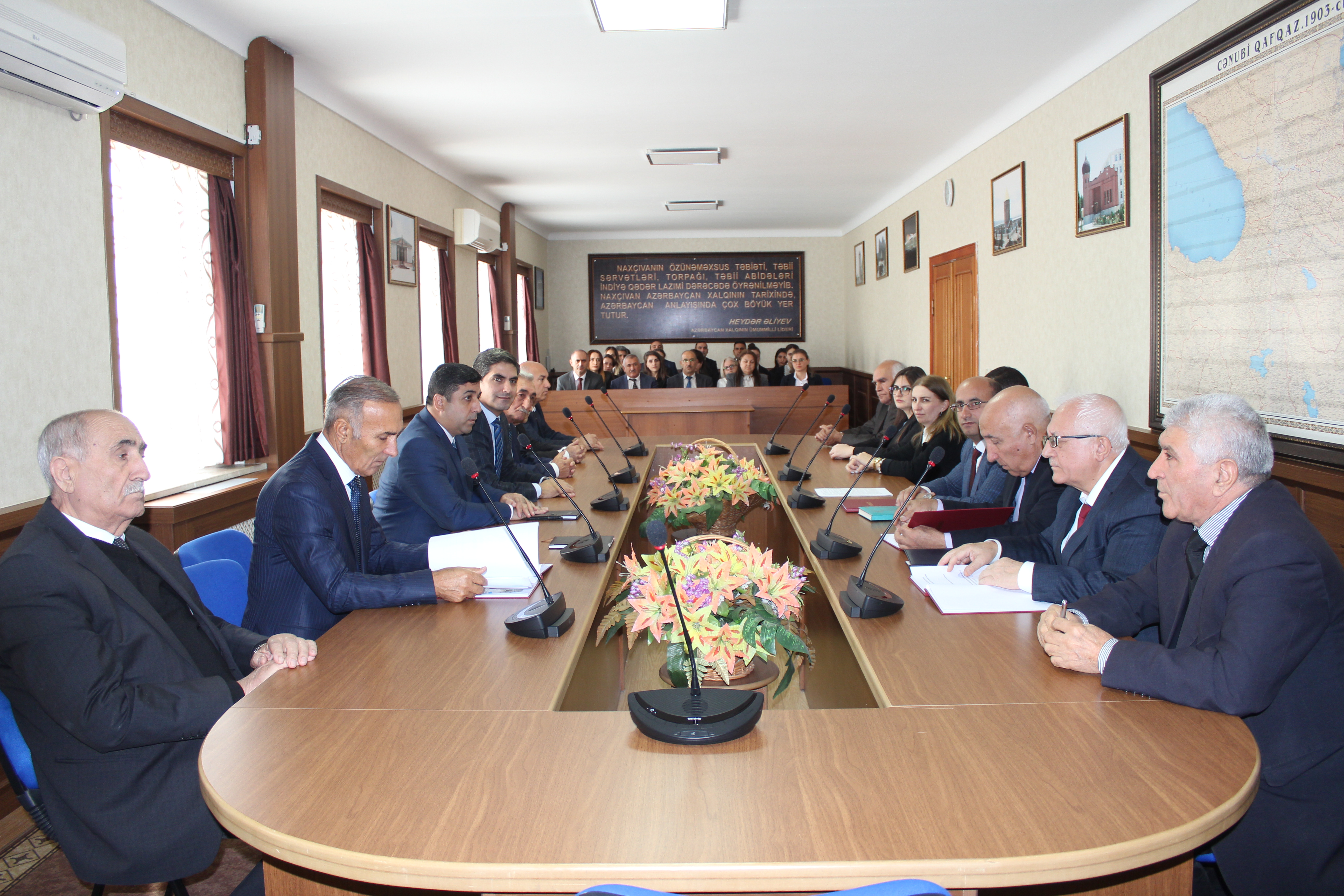 Ordubad rayonu ərazisində aparılan arxeoloji ekspedisiyanın yekunlarına dair hesabat iclası olub